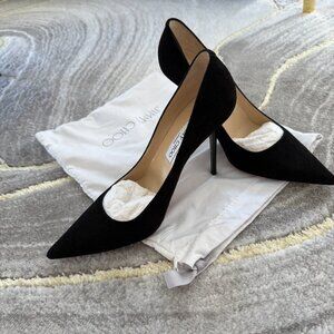 Jimmy Choo Love 100 Suede Pump | Size 9.5, EU 40